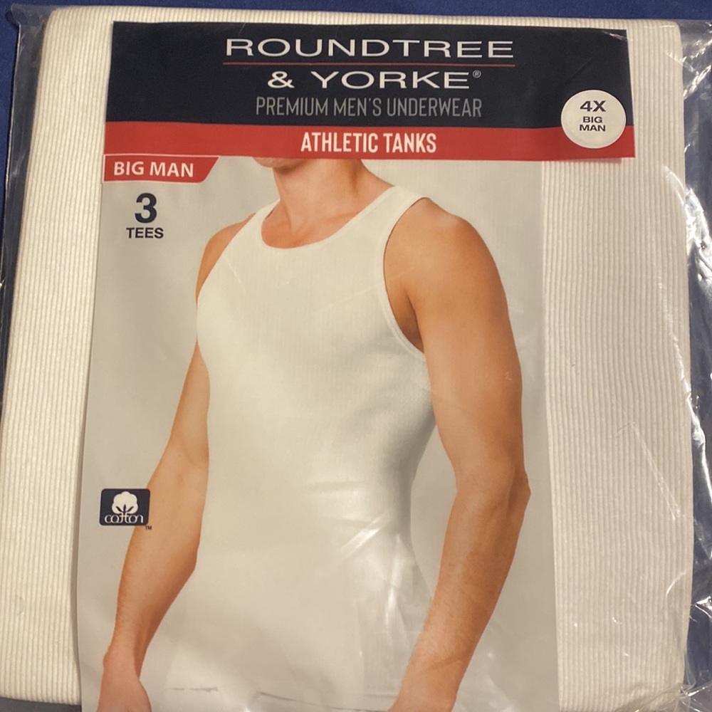Roundtree & Yorke athletic tank 4X